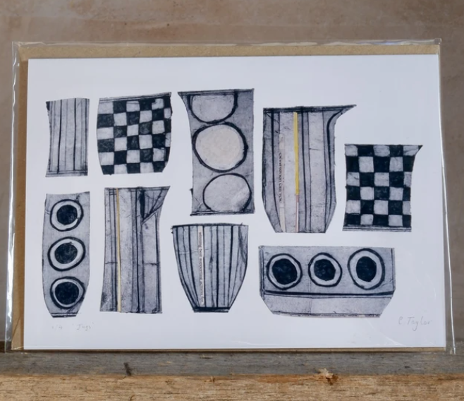 Grey Jugs Greeting Card £2.95 available at Make Holt